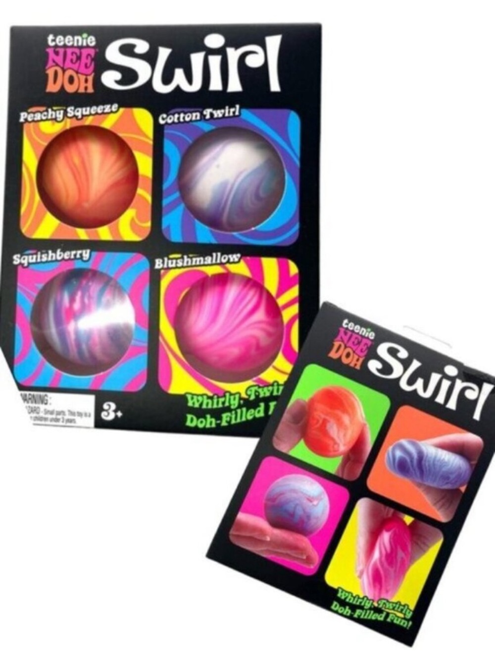 🌈✨ NWT NeeDoh Teenie Swirl Pack – RARE! 🔥 VIRAL on TikTok!